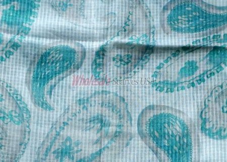 (image for) Premium paisley print scarf #s0699-1