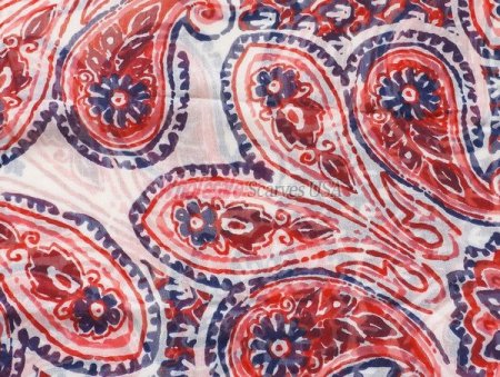 (image for) infinity paisley print scarf#s0726-1