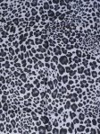 (image for) Premium Leopard Print Shawl S0165 Grey