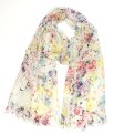 (image for) Premium Floral Print Scarf S0168 Assorted