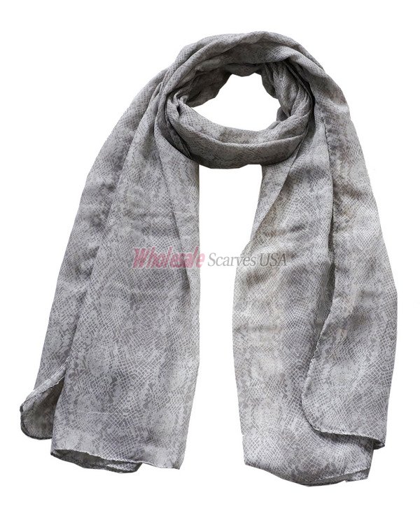 (image for) Premium animal print scarf # s0602-3