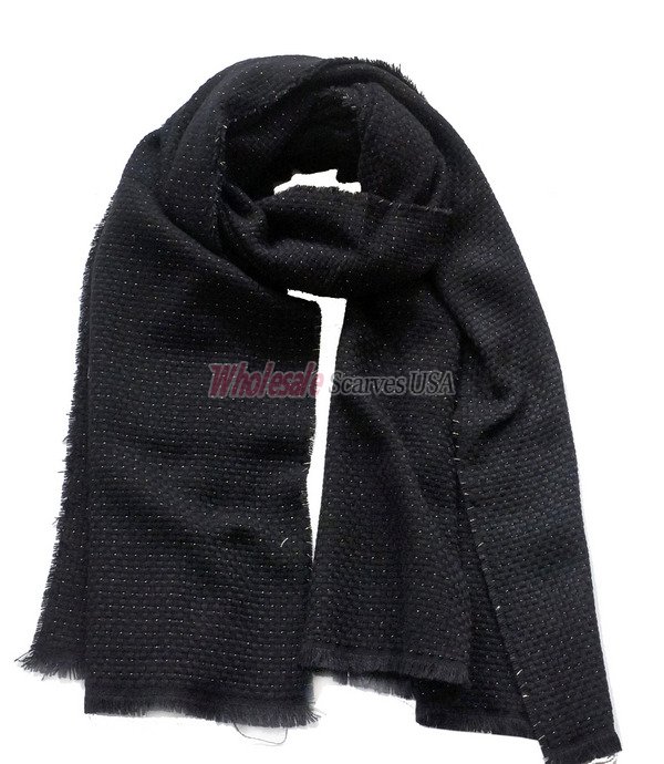 (image for) Premium plain print scarf#s0640-1