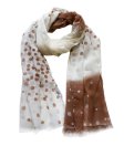 (image for) Premium dot print scarf#s0693-2