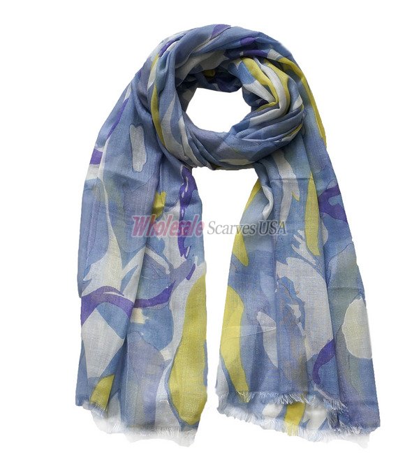 (image for) Premium other print scarf #s0708-1