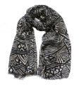 (image for) Premium other print scarf #s0714-1