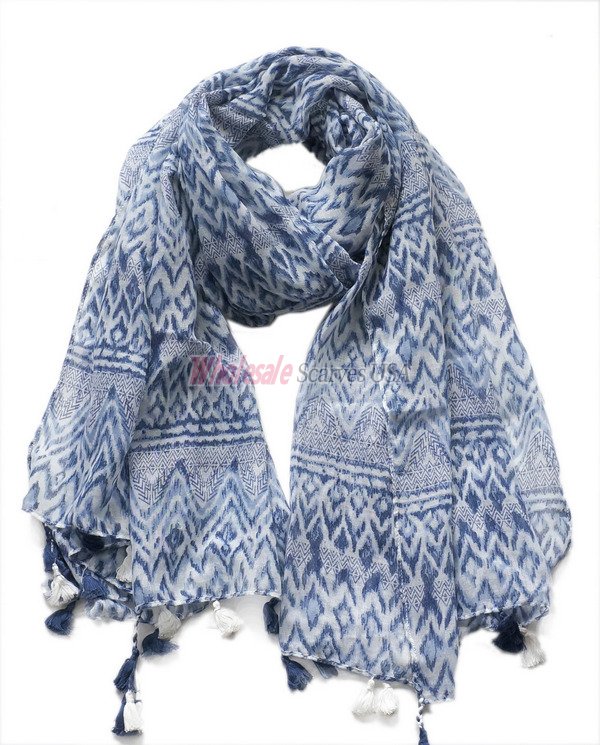 (image for) Premium other print scarf #s0741-1