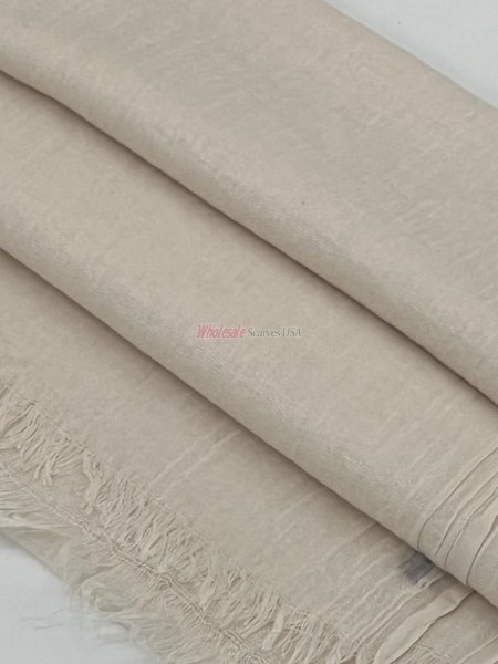 (image for) Premium Women Extreme Soft Scarf Wrap Shawl Cream