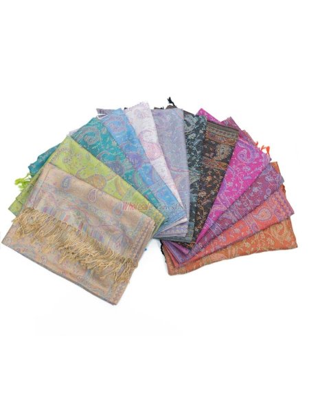 (image for) Multi Print Elegant Pashmina ( 12COLORS, 1DZ)