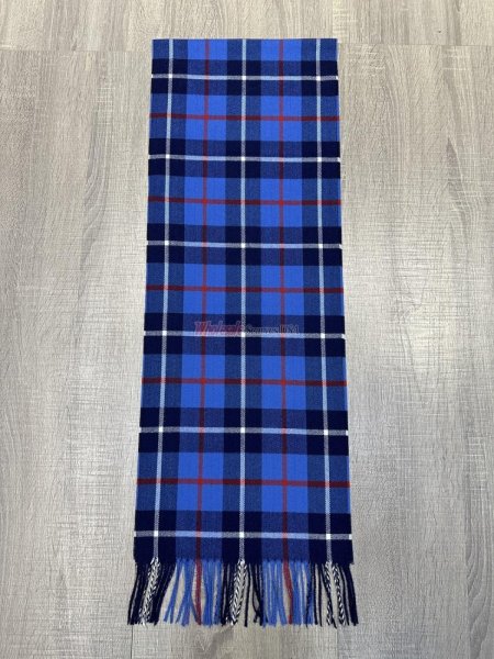 (image for) Cashmere Feel Plaid Scarf 12-pack Blue/ Navy/Red SW-74