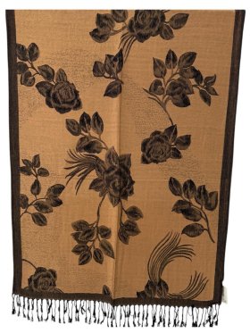 Rose Pashmina Bronze Rose Pashmina Bronze