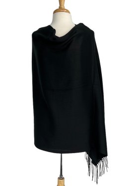 Wrap for Wedding Evening Party Black