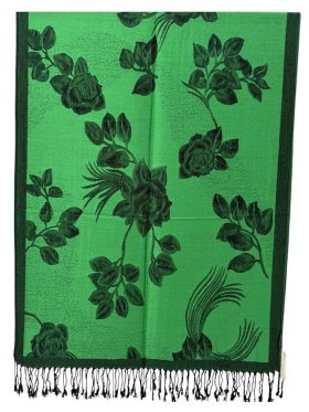Rose Pashmina Green Rose Pashmina Green