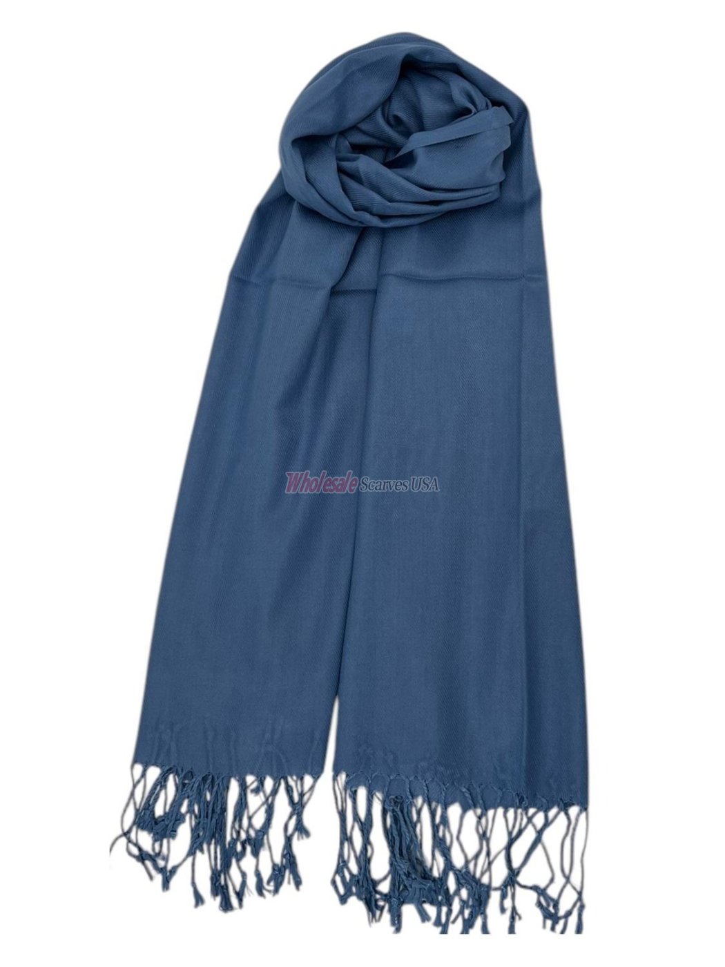 (image for) Solid Pashmina Blue