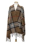 (image for) Cashmere Feel Classic Shawl Brown