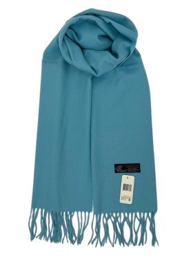 Woven Plain Scarf Baby Blue