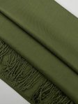 (image for) Solid Pashmina Dark Olive