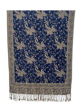 Small Paisley Scarf Royal Blue Small Paisley Scarf Royal Blue