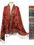 (image for) Multi Print Paisley Pashmina 1 DZ, Asst. Color NY23169