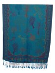 (image for) Tree of Life Pattern Pashmina NY23188 1 DZ, Asst. Color