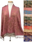 (image for) Reversible Butterfly Pashmina 1 DZ, Asst. Color