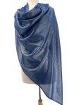 (image for) Shimmer Solid Wrap US Air Force Blue