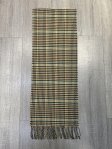 (image for) Cashmere Feel Plaid Scarf 12-pack Khaki/Brown/Teal