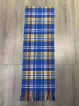 (image for) Cashmere Feel Plaid Scarf 12-pack Blue/Yellow/Red/White