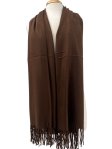 Cashmere Feel Shawl Coffee