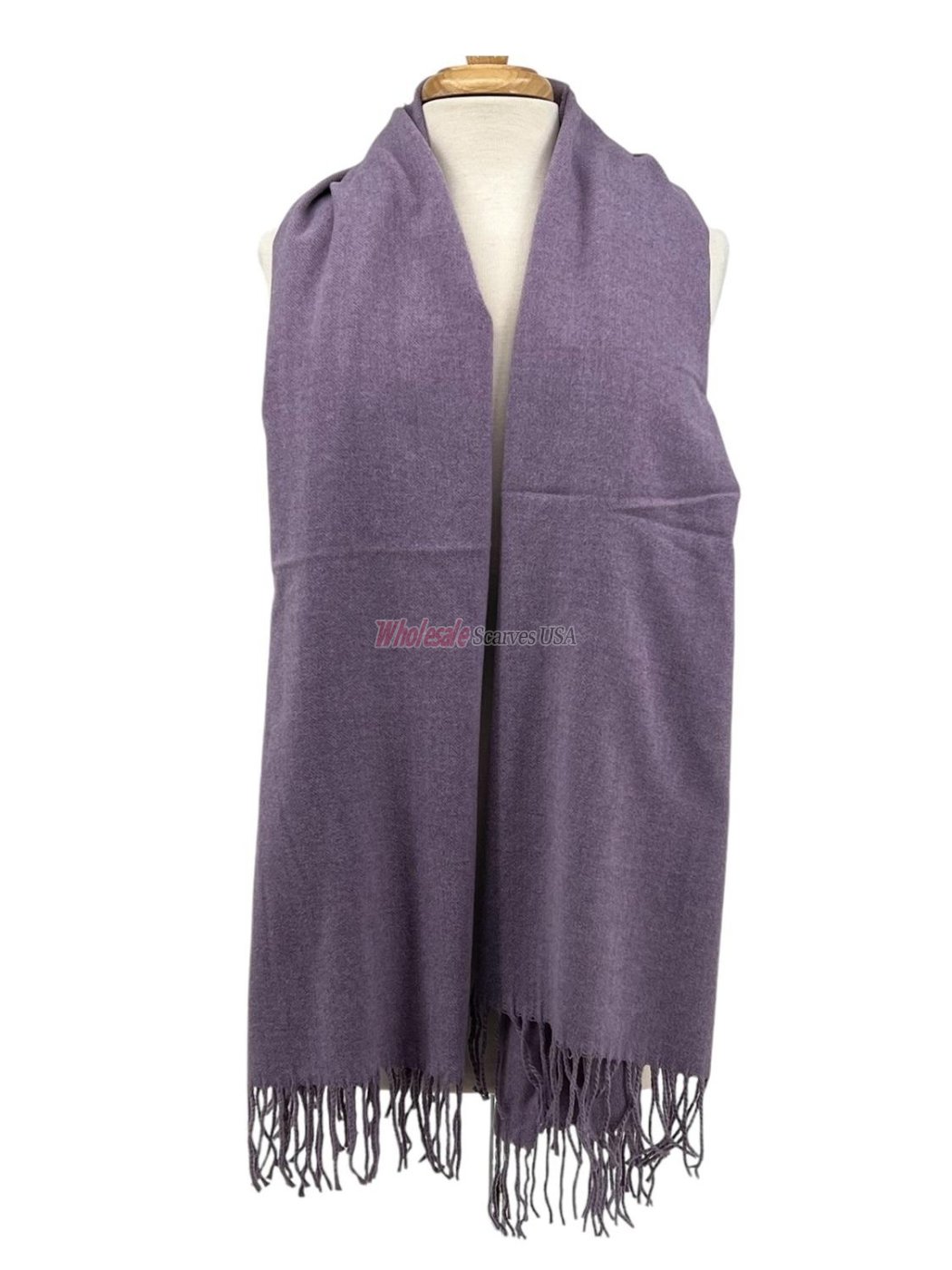 (image for) Cashmere Feel Shawl Light Purple