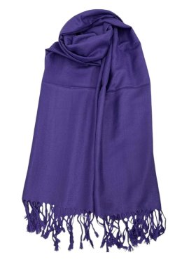 Solid Pashmina Purple