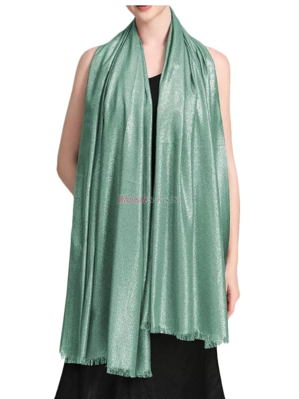 (image for) Shimmer Solid Wrap Green