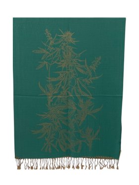 Weed Marijuana Leaf Fashion Scarfs Turquoise Weed Marijuana Leaf Fashion Scarfs Turquoise