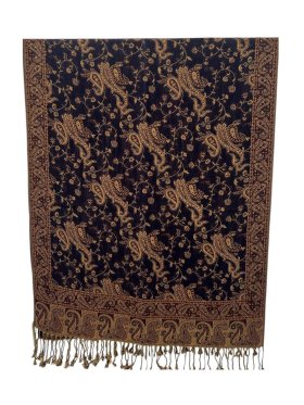 Small Paisley Scarf Navy Small Paisley Scarf Navy