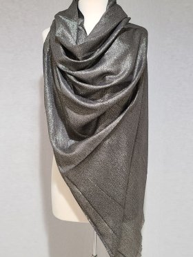 Shimmer Solid Wrap Dark Grey